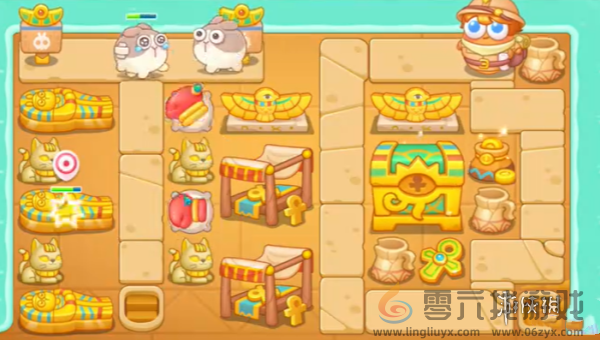 保卫萝卜4法老归来第十九关怎么过(图2)