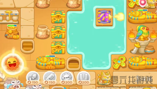 保卫萝卜4法老归来第二十二关怎么过(图2)